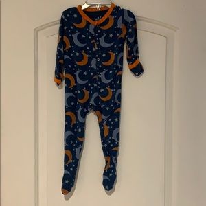 Kickee pants footed sleeper with buttons